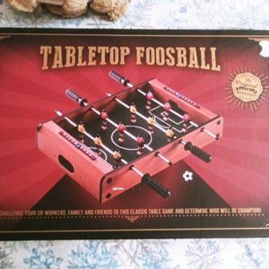 Tabletop foosball